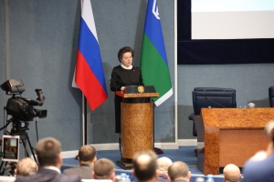 Губернатор Югры Наталья Комарова обратилась к жителям региона с ежегодным отчётом и инвестиционным посланием 