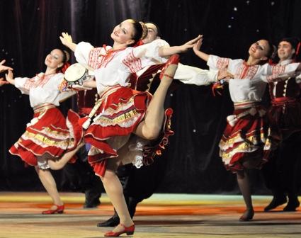 Казачий хор «Ставрополье» покорил ханты-мансийцев живым исполнением народных песен