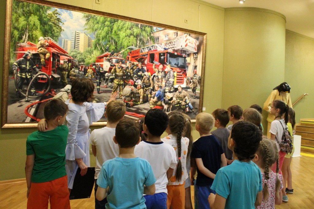 Государственный художественный музей проводит уроки пожарной безопасности