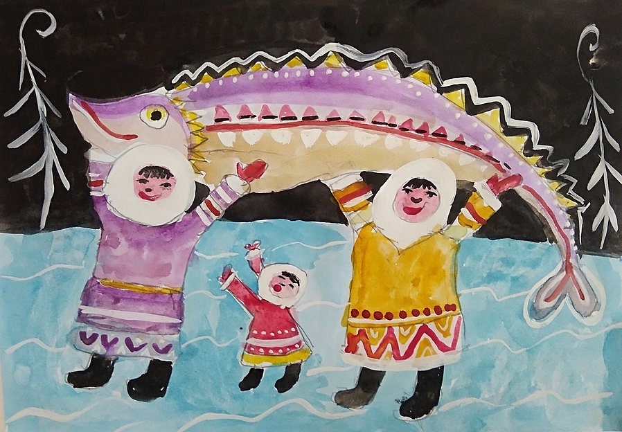 Продолжается приём заявок на интернет-конкурс детского рисунка «Радуга Югры»
