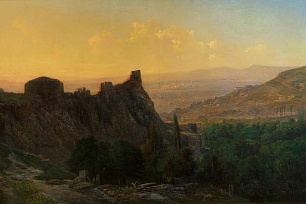 Картине «Вид на Тифлис» из коллекции Государственного художественного музея исполняется 150 лет 