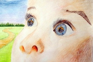 Окружной конкурс детского рисунка «Мир глазами детей» организуют на XVIII МФКД «Дух огня»
