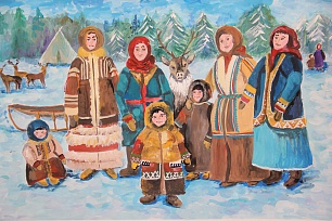 Выставка «Мой мир: Семья, Югра и Я»  представлена в Доме-музей В. А. Игошева 