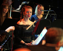 Джазовая концертная программа в исполнении Концертного духового оркестра Югры, посвященная Международному женскому Дню