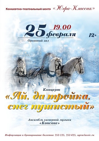 «Ай, да тройка, снег пушистый» 