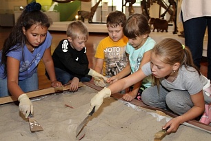 Музей Природы и Человека познакомил юных исследователей с археологической коллекцией